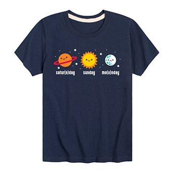 Boys 8-20 Planet Days Graphic Tee