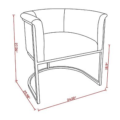 MANHATTAN COMFORT Cosmopolitan Dining Chair