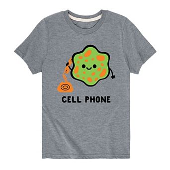 Boys 8-20 Cell Phone Graphic Tee