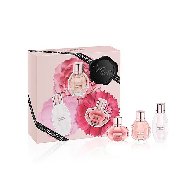 Viktor & rolf flowerbomb mini perfume trio set new arrivals