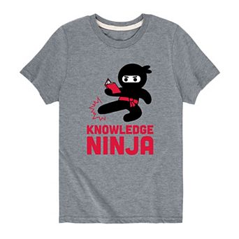 Boys 8-20 Knowledge Ninja Graphic Tee