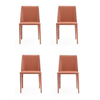 MANHATTAN COMFORT Paris Dining Chair 4 pc Set