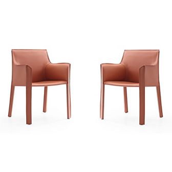 MANHATTAN COMFORT Vogue Arm Chair 2 pc Set