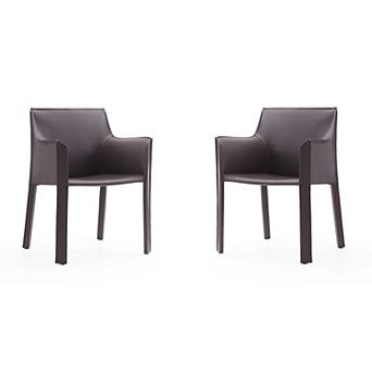 MANHATTAN COMFORT Vogue Arm Chair 2 pc Set