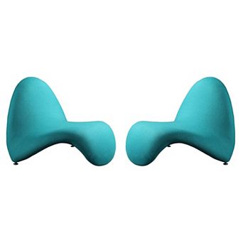 MANHATTAN COMFORT MoMa Accent Chair 2 pc Set