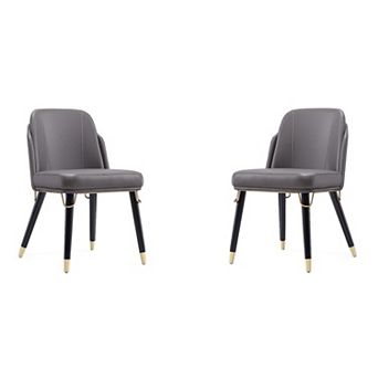 MANHATTAN COMFORT Estelle Dining Chair 2 pc Set