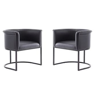 MANHATTAN COMFORT Cosmopolitan Dining Chair 2 pc Set