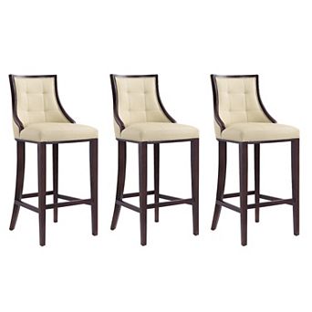 MANHATTAN COMFORT Fifth Avenue Bar Stool 3 pc Set