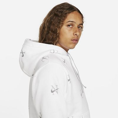 Big Tall Nike Printed Club Fleece Hoodie