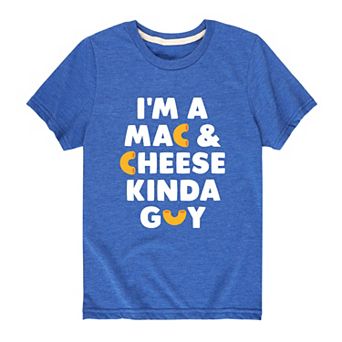 Boys 8-20 Im A Mac And Cheese Kinda Guy Graphic Tee