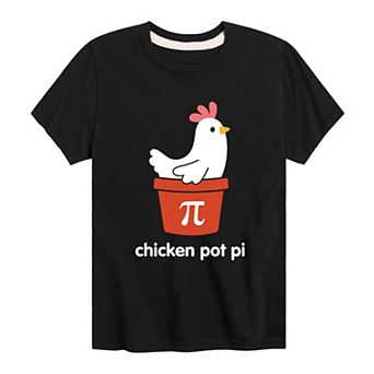 Boys 8-20 Chicken Pot Pi Graphic Tee
