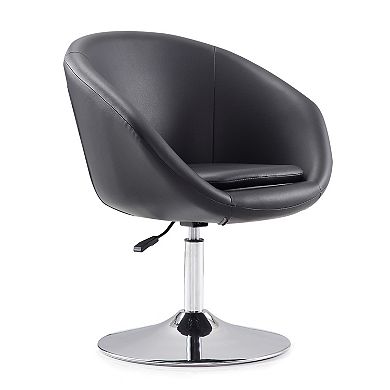 MANHATTAN COMFORT Hopper Swivel Adjustable Height Accent Chair 2-piece Set