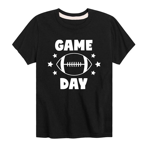 Boys 8-20 Game Day Football Graphic Tee