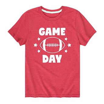 Boys 8-20 Game Day Football Graphic Tee