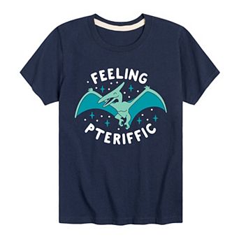Boys 8-20 Dinosaurs Are Pterrific Graphic Tee