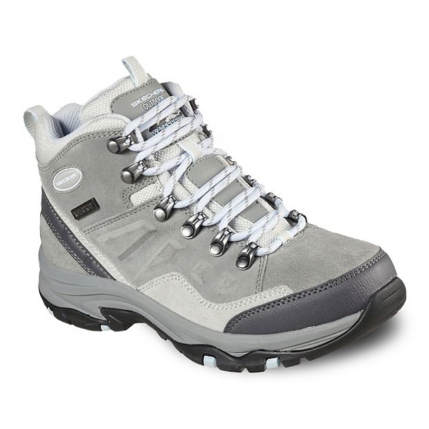 Skechers waterproof cheap walking boots womens