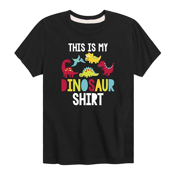 Boys 8-20 This Is My Dinosaur Shirt Graphic Tee