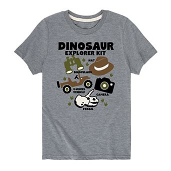 Boys 8-20 Dinosaur Explorer Kit Graphic Tee