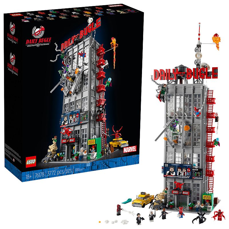 LEGO - Marvel Spider-Man Daily Bugle 76178 Building Kit (3,772 Pieces)