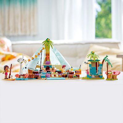 LEGO Friends Beach Glamping 41700 Building Kit (380 Pieces)