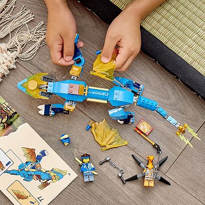 LEGO NINJAGO Jay's Thunder Dragon EVO 71760 Building Kit LEGO NINJAGO Jay's Thunder Dragon EVO 71760 Building Kit