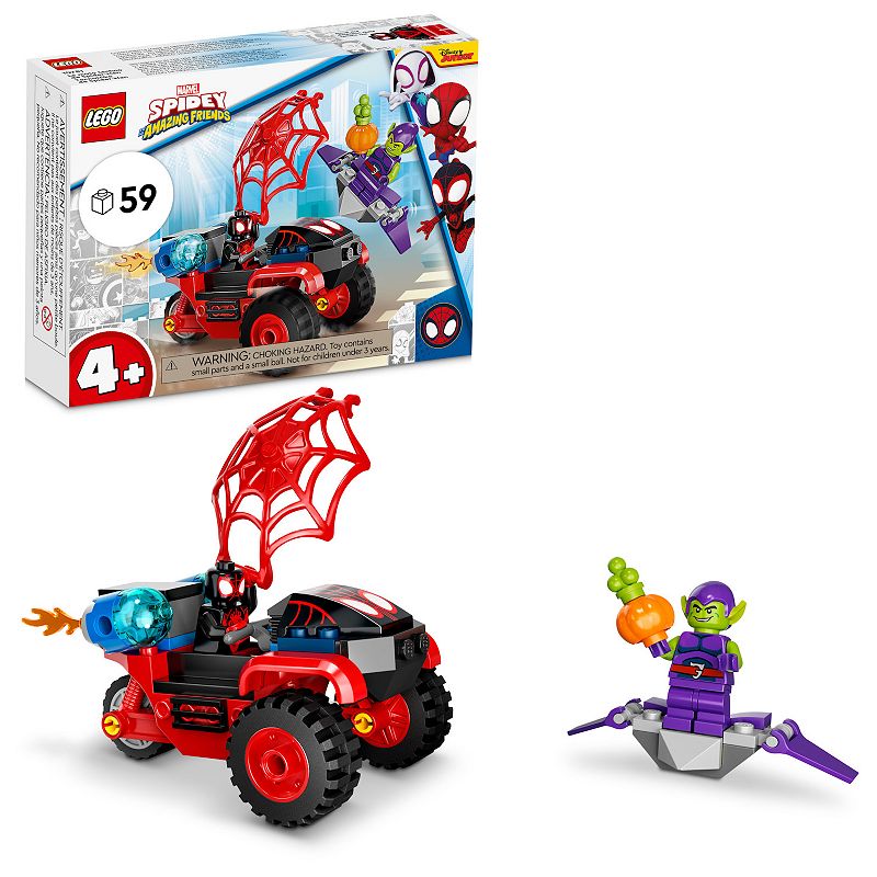 LEGO - Spidey Miles Morales: Spider-Mans Techno Trike 10781