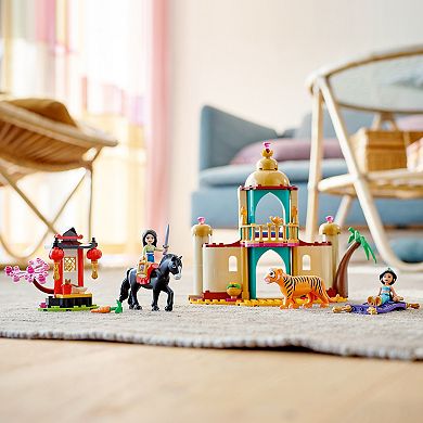 Disney Princess Jasmine and Mulan's Adventure 43208 Building Kit (176 Pieces) by LEGO