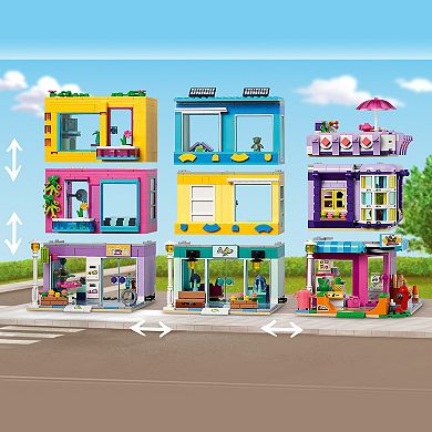 LEGO Friends Main Street Building 41704 Building Kit (1,682 Pieces)