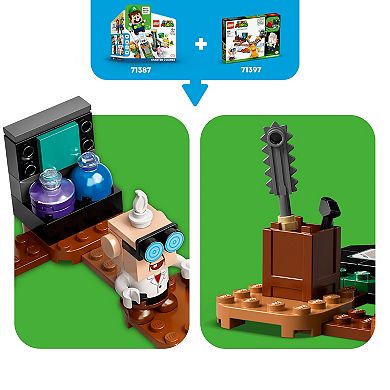 LEGO Super Mario Luigi's Mansion Lab and Poltergust Expansion Set 71397 (179 Pieces)