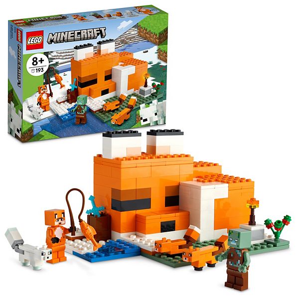 LEGO Minecraft The Fox Lodge 21178 Building Kit 193 Pieces