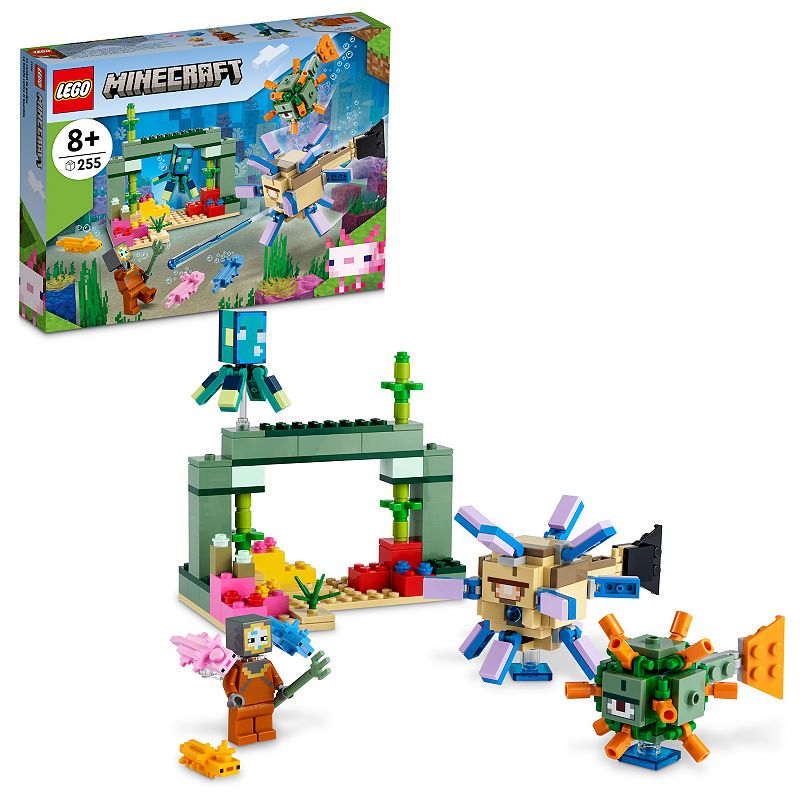 LEGO Minecraft The Guardian Battle 21180 Building Kit (255 Pieces), Multico