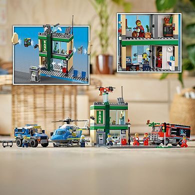 LEGO City Police Chase at the Bank 60317 Building Kit (915 Pieces)
