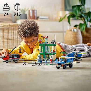 LEGO City Police Chase at the Bank 60317 Building Kit (915 Pieces)