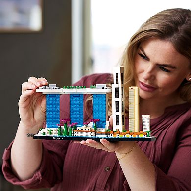 LEGO Architecture Skyline Collection: Singapore 21057 Building Kit (827 Pieces)