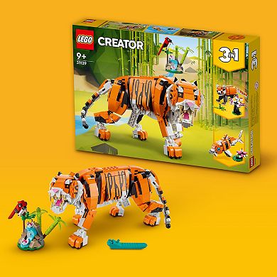 LEGO Creator 3-in-1 Majestic Tiger 31129 Building Kit (755 Pieces)