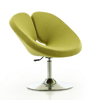 MANHATTAN COMFORT Perch Adjustable Accent Chair 2-piece Set