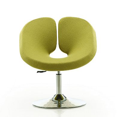 MANHATTAN COMFORT Perch Adjustable Accent Chair 2-piece Set
