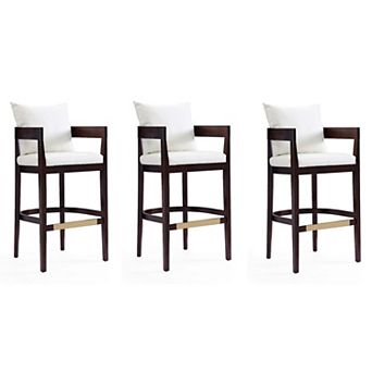 MANHATTAN COMFORT Ritz Bar Stool 3 pc Set