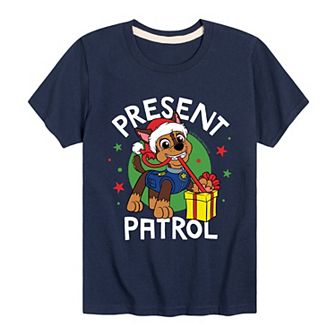 Boys 8-20 PAW Patrol Present Patrol Tee