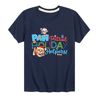Boys 8-20 PAW Patrol Holiday Helpers Tee
