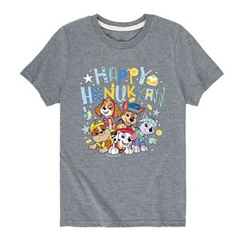 Boys 8-20 PAW Patrol Happy Hanukkah Tee