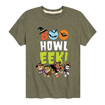 Boys 8-20 PAW Patrol Boo Howl Eek Pups Tee