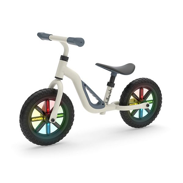 Chillafish Charlie Glow lightweight Balance Bike with Light-Up Wheels