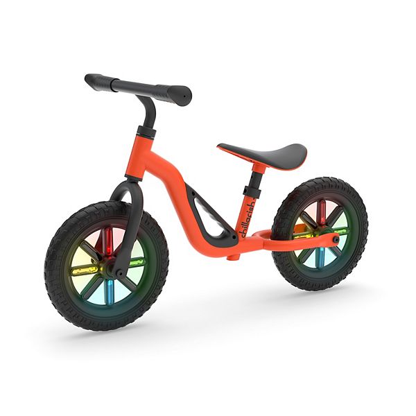 Chillafish Charlie Glow lightweight Balance Bike with LightUp Wheels