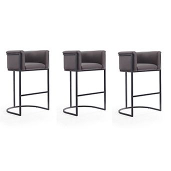 MANHATTAN COMFORT Cosmopolitan Bar Stool 3 pc Set