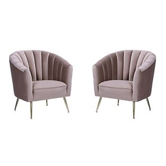 MANHATTAN COMFORT Rosemont Accent Chair 2 pc Set