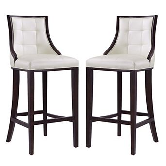 MANHATTAN COMFORT Fifth Avenue Bar Stool 2 pc Set