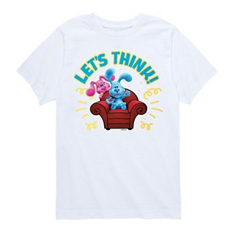 Boys 8-20 Blues Clues Lets Think Graphic Tee