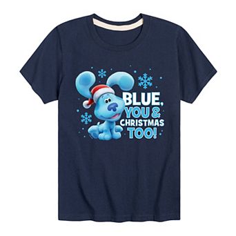 Boys 8-20 Blue's Clues Blue You And Christmas Too