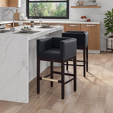 MANHATTAN COMFORT Kingsley Bar Stool 2-piece Set